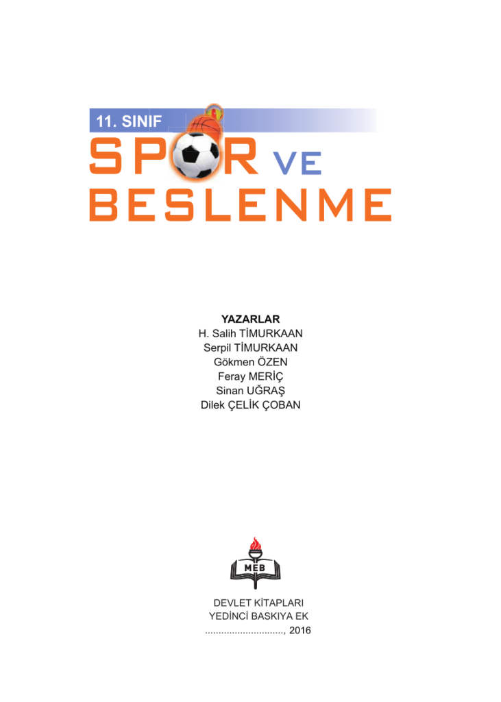Sporda Beslenme Ve Performans Arasındaki İlişki